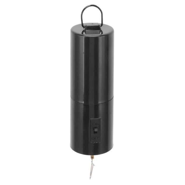 Lot De 2 Moteurs Rotatifs à Piles Pour Carillon Éolien - Vitesse 30 Tr/min - Noir - Orton