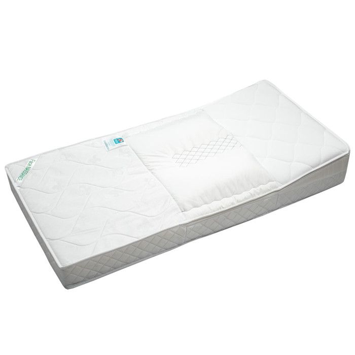 SEVIRA KIDS Matelas Anti-Reflux avec plan Incliné et cale bébé amovible - Made in France Blanc 60x120 - Blanc - 60x120 Ma SEVIRA KIDS Matelas Anti-Reflux avec plan Incliné et cale bébé amovible - Made in France Blanc 60x120 - Blanc - 60x120 Ma