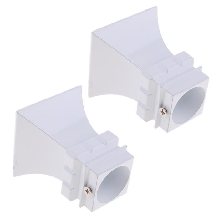 Lot De 4 Embouts Décoratifs Tringle à Rideaux 28 Mm – Finitions Élégantes Pour Rideaux Maison, Accessoires Fenêtre En Métal Robuste