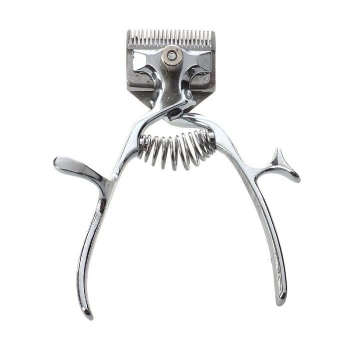 Vieux Mode Coupeur de Cheveux Non-éLectrique Tondeuse à Cheveux Manuelle à Main Faible Bruit