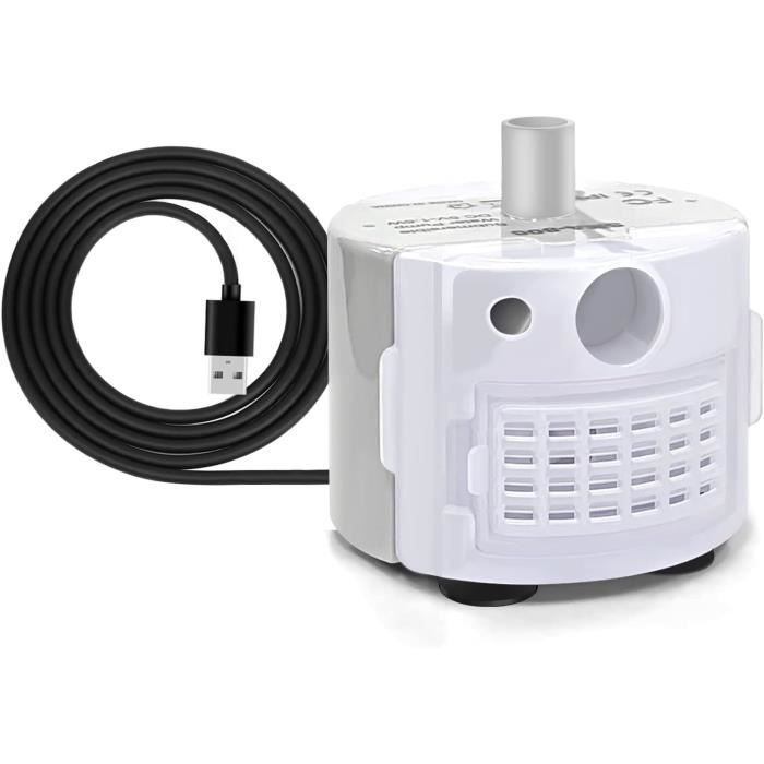 Pompe De Fontaine à Eau Pour Chat - Remplacement Silencieux 25 DB - Alimentation USB 5V, 150 L/h