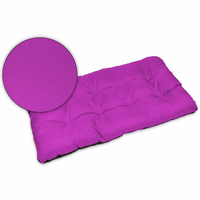 Coussin pour Canapé - SuperKissen24. - Intérieur/Extérieur - Imperméable - 120x80 cm - Fuchsia