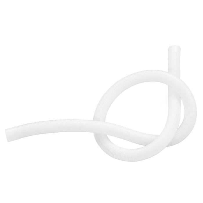 Tuyau De Piscine De Remplacement - 50 Cm De Long - Blanc - Connecteur Pour Pompe Et Système De Filtration - 2