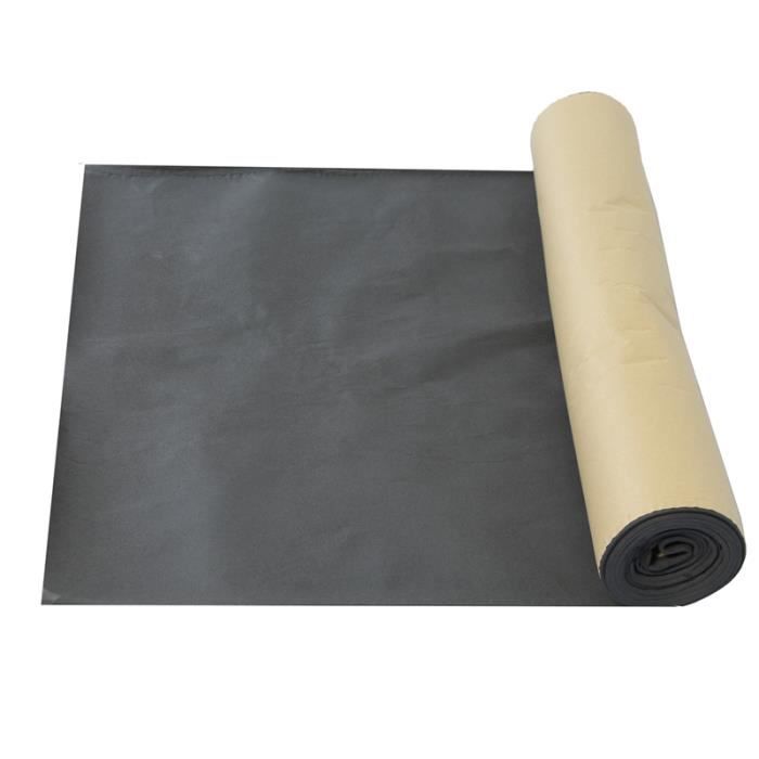 Tapis damortissement sonore de voiture isolation thermique rouleau de mousse dinsonorisation de voiture de 10 pieds carr/és bruit de Van mousse /à cellules ferm/ées
