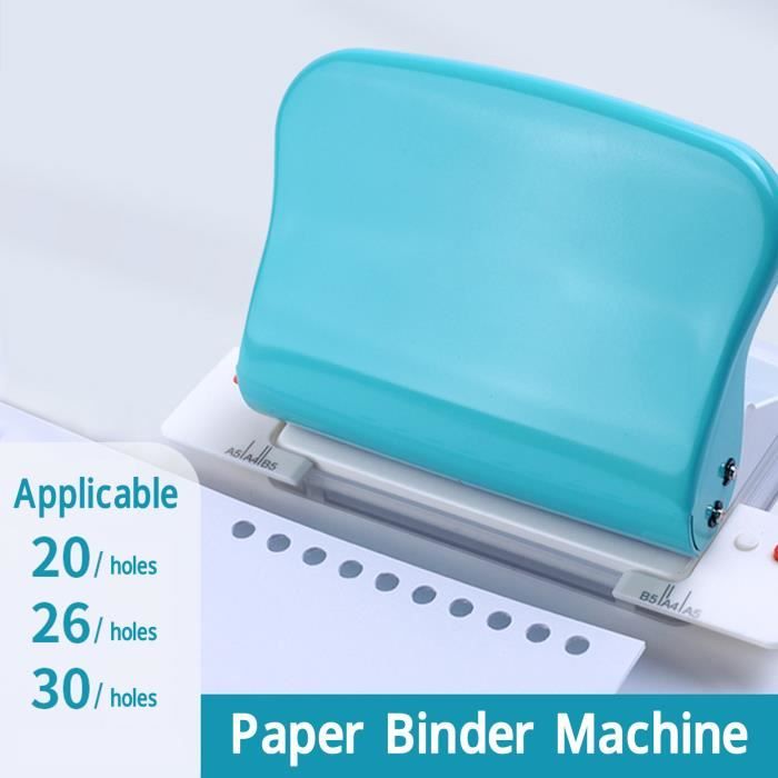MAD Machine à relier en papier reliure à spirale Portable A4 A5 A6 A7  bobine livre trou rond - Cdiscount Beaux-Arts et Loisirs créatifs