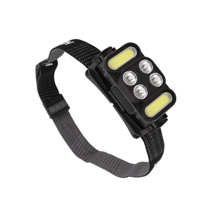 Lampe Frontale Rechargeable USB 350 Lumens - étanche, LED COB - Pour Pêche, Randonnée, Camping Tech Bridge