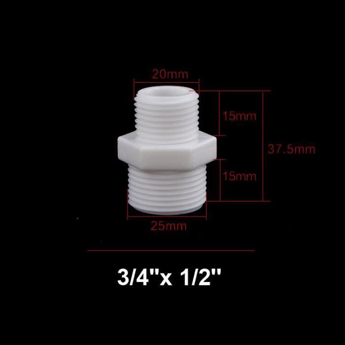 Ravage Bleu Majeur raccord pvc fileté 40 volatilité Spécifique Entretoise