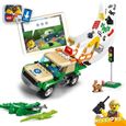 LEGO® City 60353 Missions de Sauvetage des Animaux Sauvages, Jouet de Construction Interactif-1