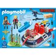 PLAYMOBIL 9435 - Action - Aéroglisseur avec moteur submersible pour enfant de 4 ans et plus-1