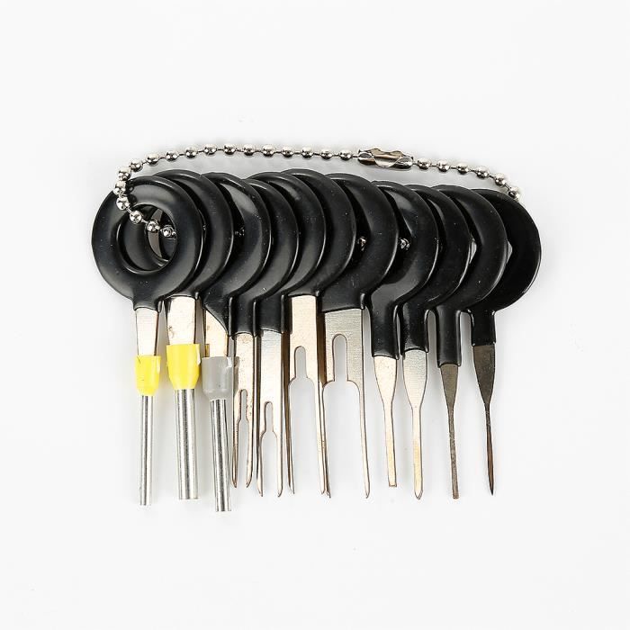 Kit D’outils Démontage Goupille De Clé De Voiture – Acier Inoxydable – Pour Réparation Ou Duplication De Clé - 11