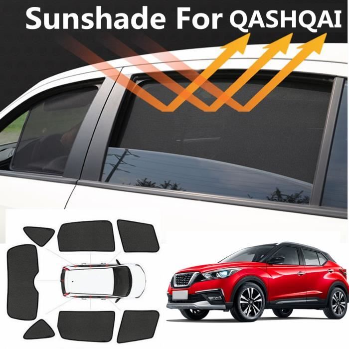 Pare-soleil,Rideau de fenêtre de voiture en maille pour Nissan