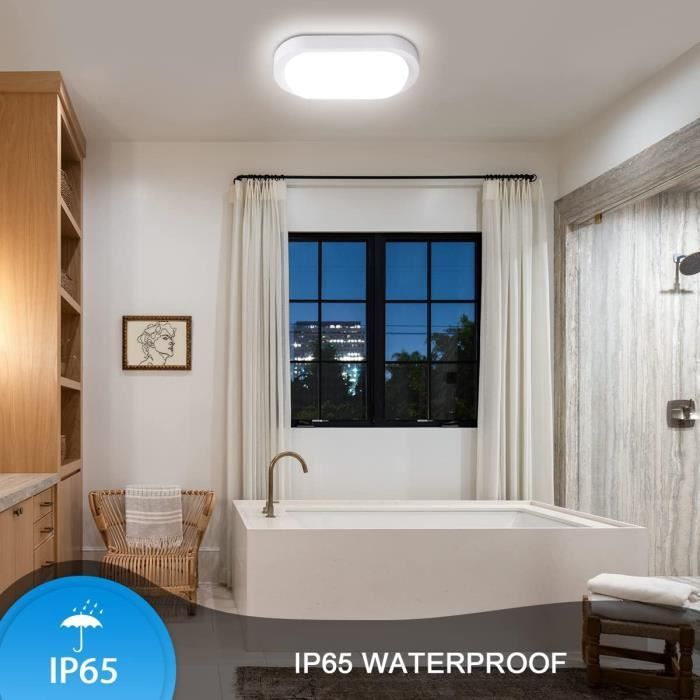 Plafonnier Led Pour Salle De Bain 18W 1710Lm Led Plafonnier Ip65 plafonnier-led-pour-salle-de-bain-18w-1710lm-led-plafonnier-ip65