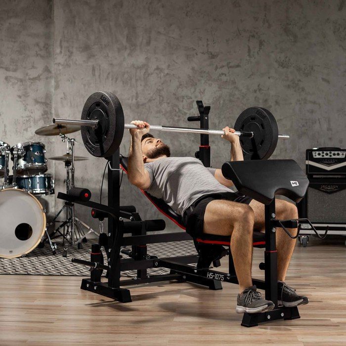 Harnais Bench Blaster Reflex Pour Développé Couché - Augmente La Charge, Améliore La Forme, Taille S à 3XL - 12