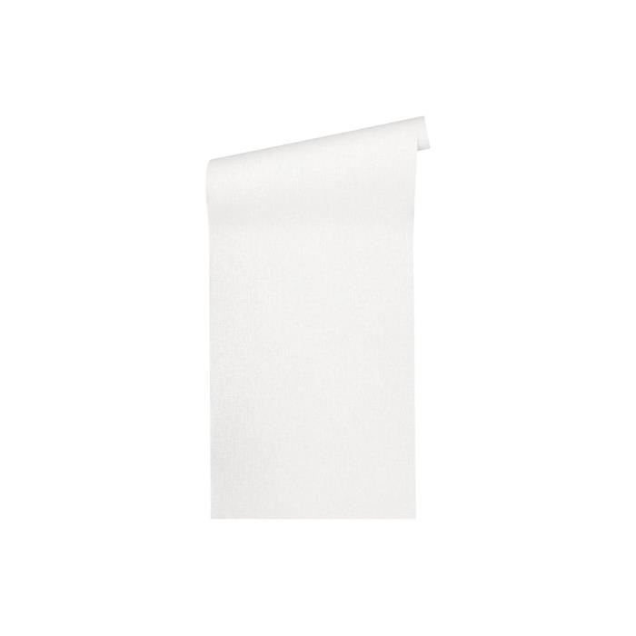 Papier Peint Blanc Uni Lissenull