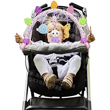 BADABULLE Arche d'éveil bébé universelle, 3 jouets sensoriels, facile à  positionner avec clips rotatifs à 360° - Cdiscount Puériculture & Eveil bébé