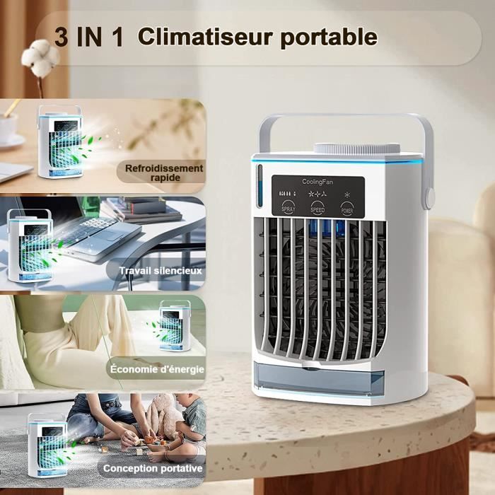 Humidificateurs à pulvérisation d'eau froide - Energie Plus Le Site