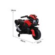 Moto Naked 6v Rouge - Moto électique pour enfant avec batterie-2