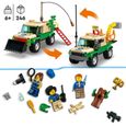 LEGO® City 60353 Missions de Sauvetage des Animaux Sauvages, Jouet de Construction Interactif-2