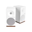 Haut-parleurs étagère sans fil Bluetooth 50W TANGENT Spectrum X5BT - 2 voies - Blanc satiné-2