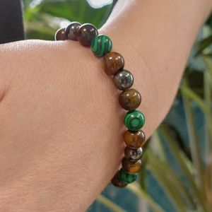 Bracelet Magnétique Tungstène Avec Croix - Rhodium Et Plaqué Or - Neuf Avec étiquettes