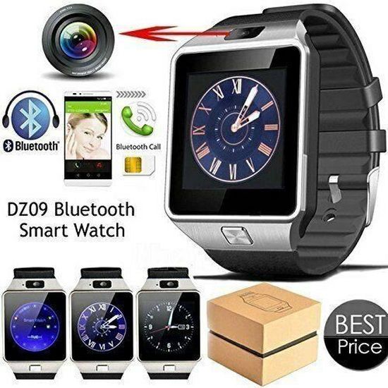 Montre Intelligente Pour Smartphone Android Q18 Blanc - Avec GPS Appareil Photo Bluetooth Kxcd Fitness Dz09 Montre Intelligente Pour Smartphone Android Q18 Blanc - Avec GPS Appareil Photo Bluetooth Kxcd Fitness Dz09