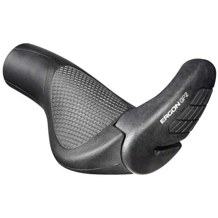 Poignee velo ergonomique Ergon GP2 L Poignees ergonomiques ERGON GP2 L Adulte Mixte Velo loisir Cdiscount Sport