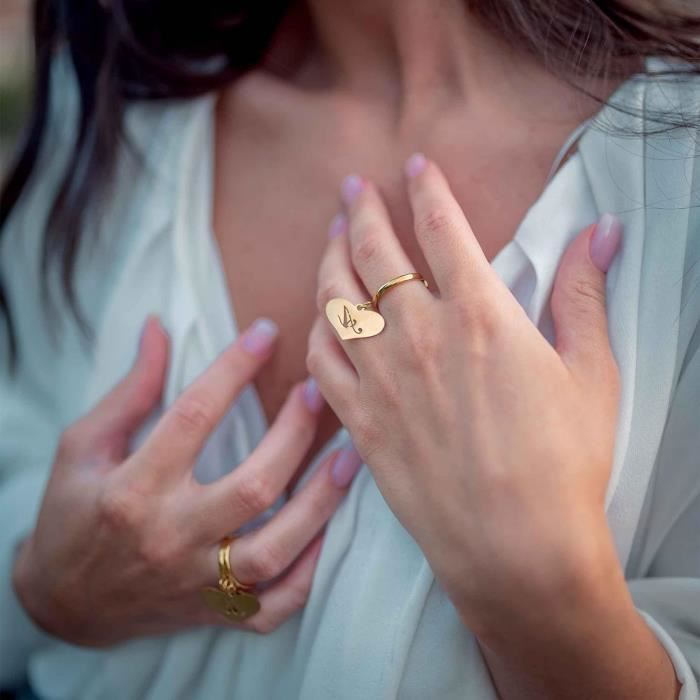 Pendentif Clé Cœur En Or Jaune 10 Carats Avec Diamant 0,24 Ct - Breloque Femme - Neuf Avec étiquettes