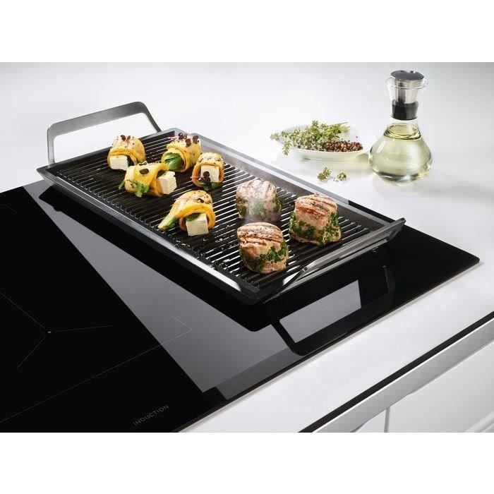 Plaque de cuisson induction 60cm 5 foyers Noir - Electrolux Réf. EIV84550