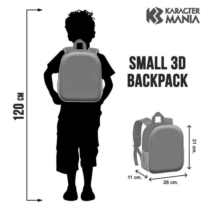 La Pat Patrouille Paweome Sac dos 3D Petit One Size Orange
