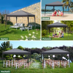 Toile de remplacement tonnelle 3x3