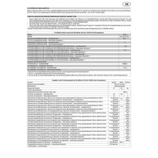 GURARI Cuisine électrique GCH E 912 DF Cr Rétro Cuisine 90 Cm à Libre Installation En Crèmes Vintage Design Avec Double Four Et Plaque De Cuisson En