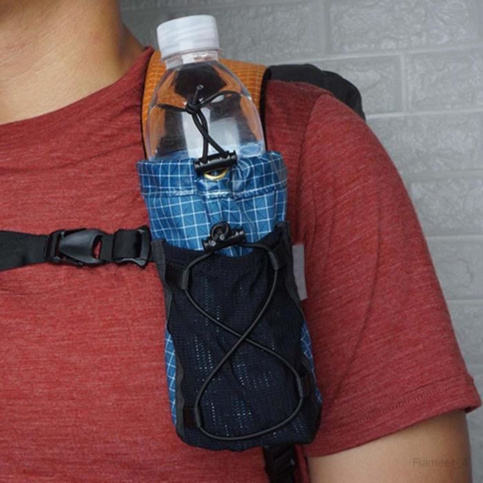 Sac de poche pour bouteilles d'eau, porte-bouteille d'eau à cordon