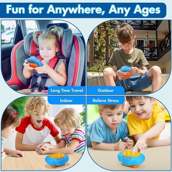 Jouet de jeu portable pour les enfants de 6 à 12 ans, jouets sensoriels  pour enfants de 8 à 12 ans, cadeaux d'anniversaire pour 6 7 8 filles et  garçons et adolescents