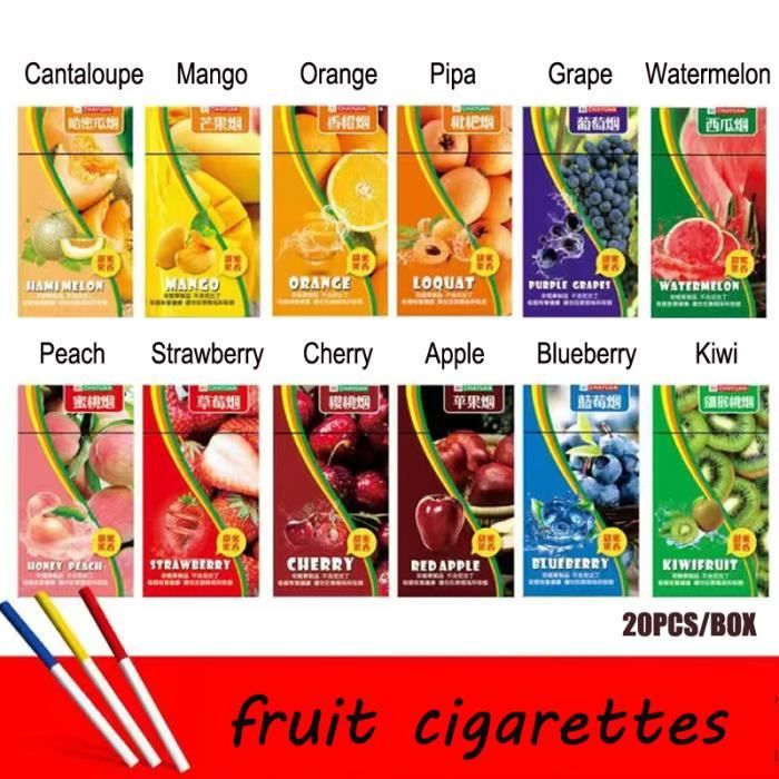 Outil de cigarette sain pour arrêter de fumer fraises pastèque thé ...