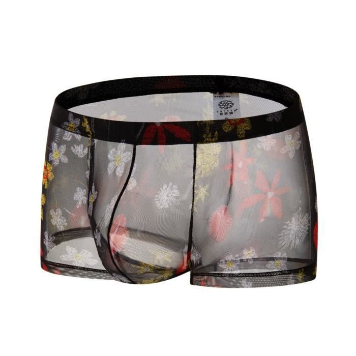 Sous v tement Cale on Transparent imprim l vres pour homme