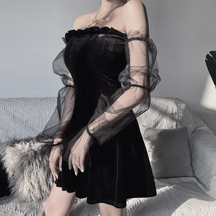 Robe new arrivals gothique velours