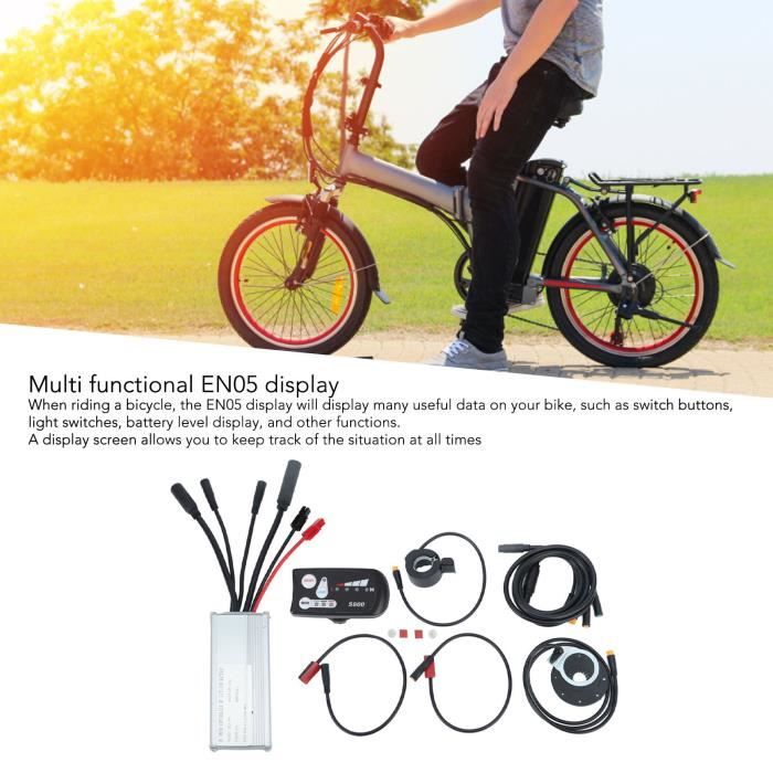 Kit Contrôleur Vélo Électrique 36/48V 15-35A – Avec Écran & Accélérateur