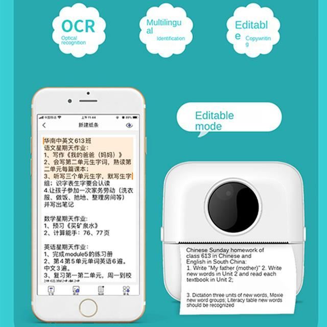 Imprimante thermique portable Bluetooth/Mini imprimante mobile portable  Bluetooth® - Chine Imprimante thermique portable Bluetooth, Mini portable  mobile Bluetooth