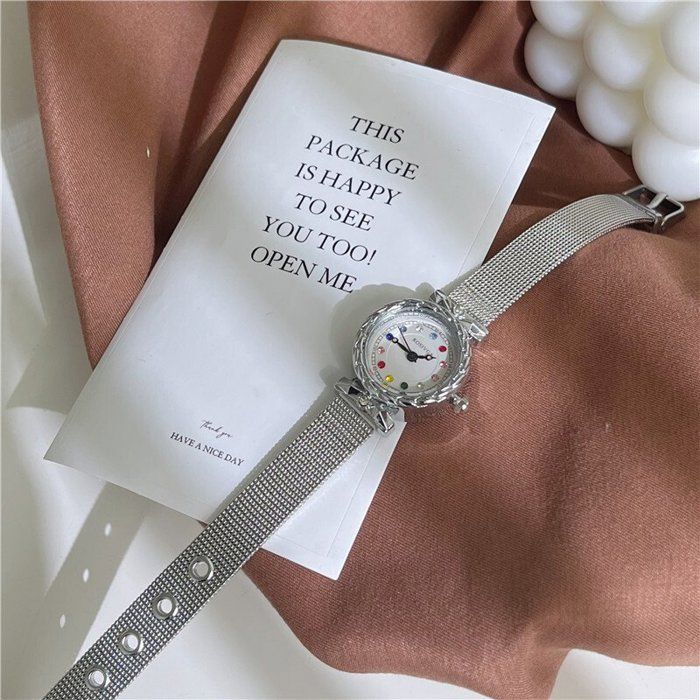Montre Collector Me To You - Édition Spéciale Fille/teen, Quartz, Bracelet Cuir Bleu