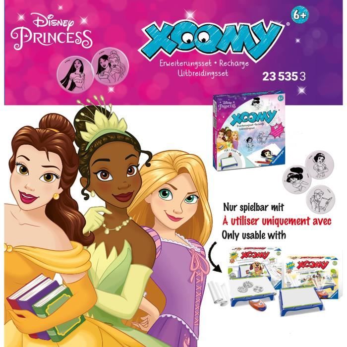 Xoomy Recharge Disney Princesses - Cdiscount Jeux - Jouets