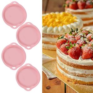 Cinq adorables boutons de porte en silicone souple, ornés d'étoiles