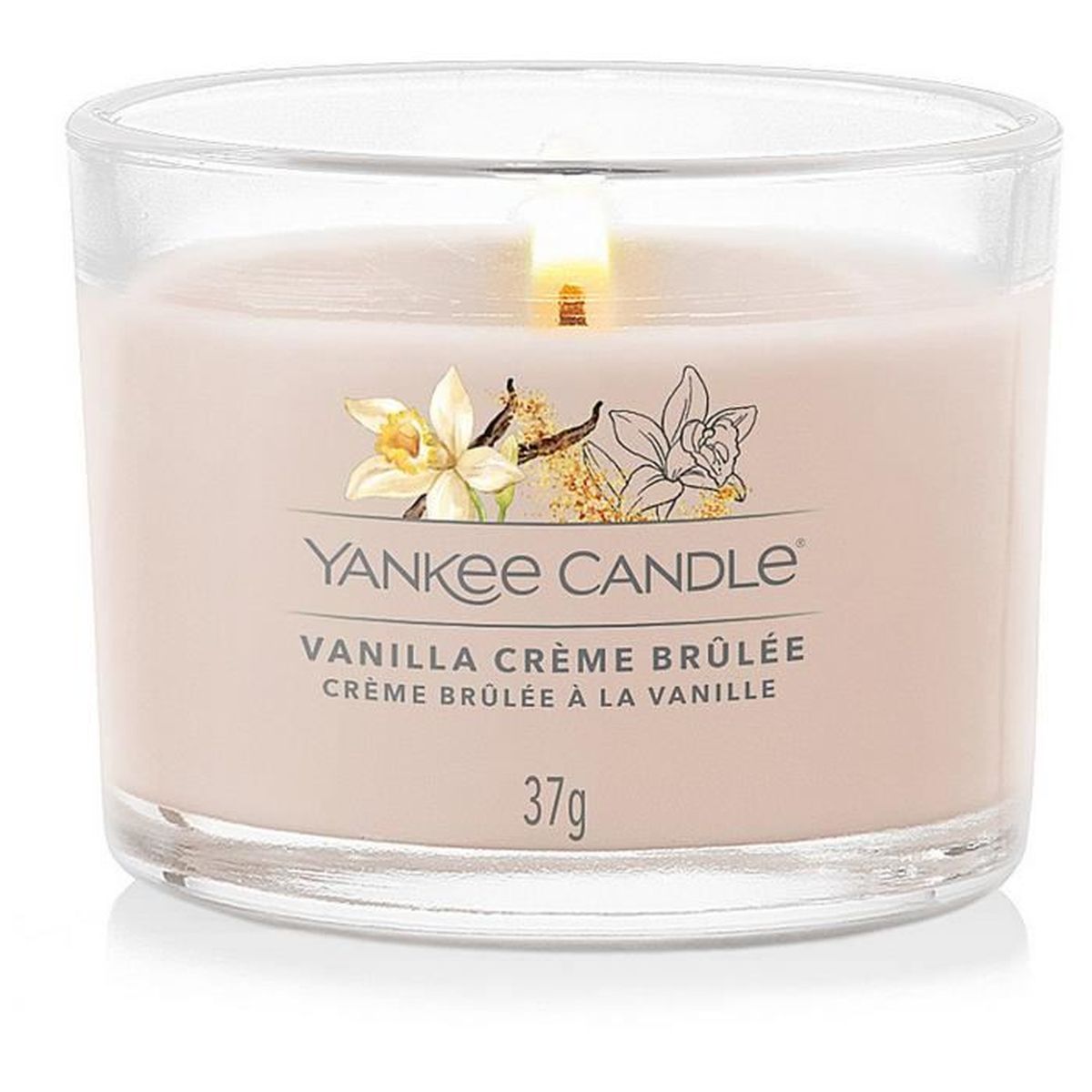 Yankee Candle Vanilla Creme Brulee Votiva Cdiscount Maison