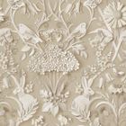 Papier Peint Fine Decor FD43606 – Effet 3D Motif Animalier Et Floral, Beige, Naturel