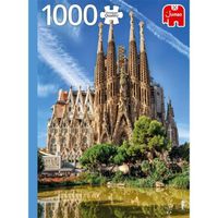 Puzzle - JUMBO - Sagrada Familia View, Barcelona - 1000 pièces - Adulte - Intérieur