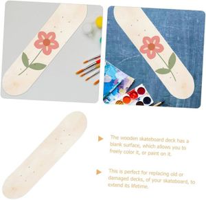 SKATEBOARD - LONGBOARD Bricolage Peinture Planche À roulettes Bricolage P