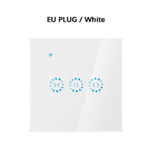 VOLET ROULANT Module De Commutateur,EWeLink commutateur de store de rideau intelligent WiFi pour volet roulant moteur - EU-White[B6]