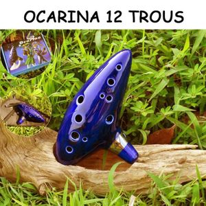 OCARINA BRO Ocarina Ceramique 12 Trous Link Legend of Zelda