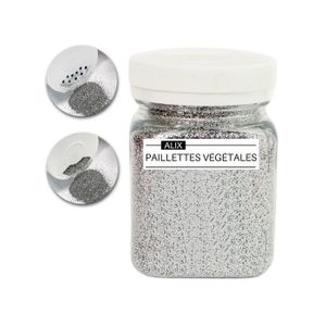 Paillettes Argentées 250 G - Pour Loisirs Créatifs, Écoles Et Activités Manuelles