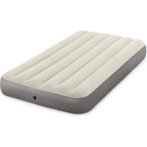 LIT GONFLABLE - AIRBED Matelas gonflable Downy Fiber Tech 1 place - Intex