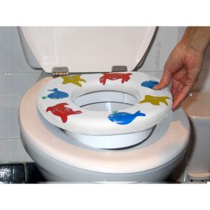 RÉDUCTEUR DE WC (110106) Réducteur enfants fantaisie Happy sea - PLANETE BAIN - Universel - Pvc - Multicolore